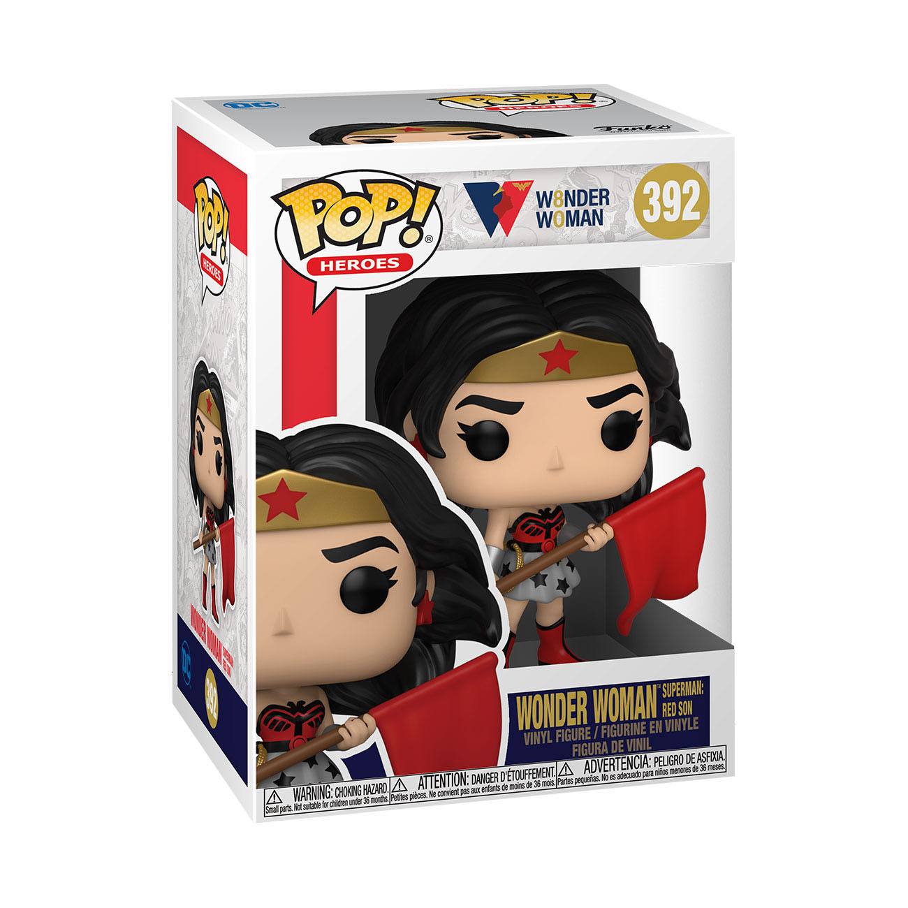Funko POP! Heroes - Wonder Woman - Wonder Woman (Red Son) (392)