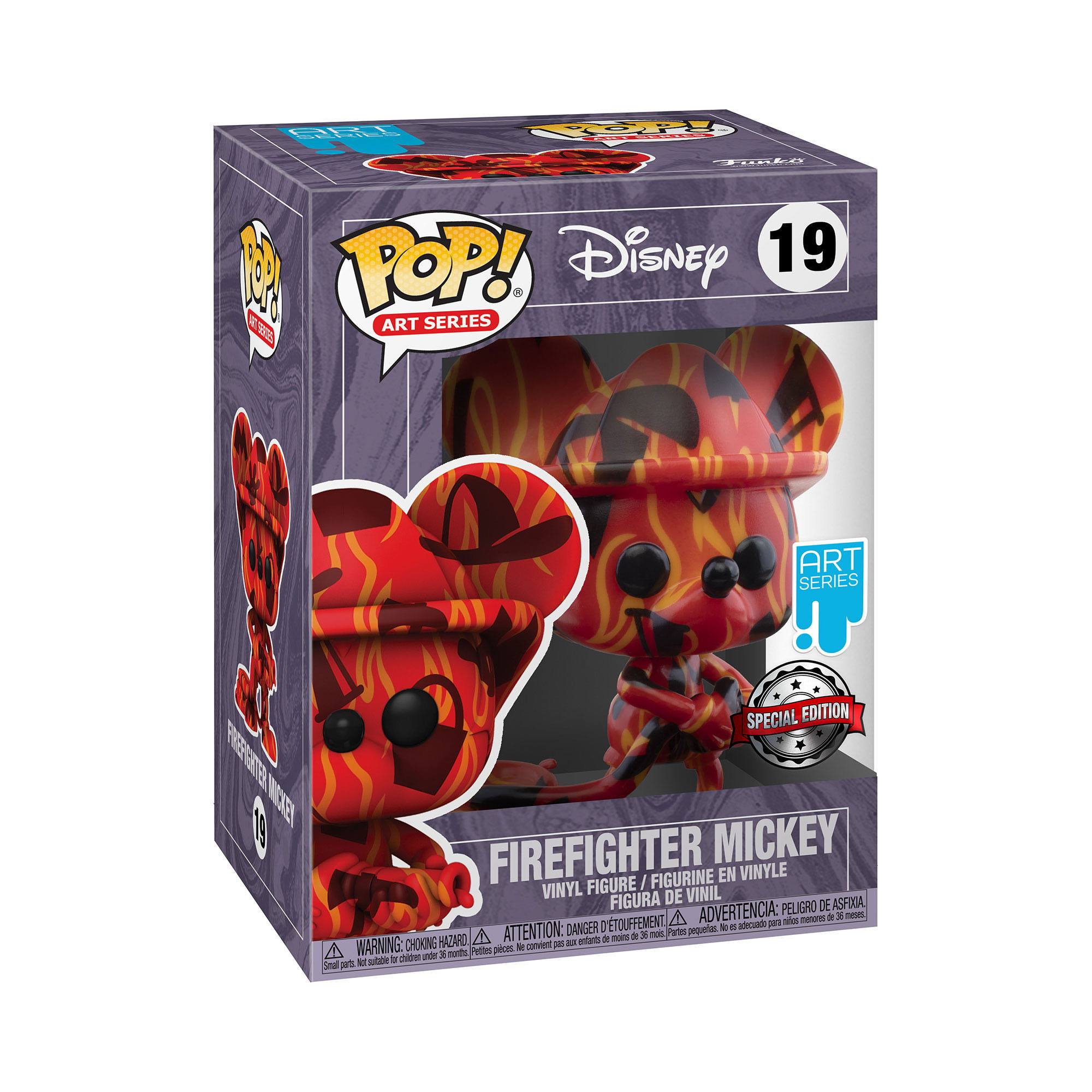 Funko POP! Art Series - Disney - Firefighter Mickey (incl. Hard Protector) (19) Exclusive