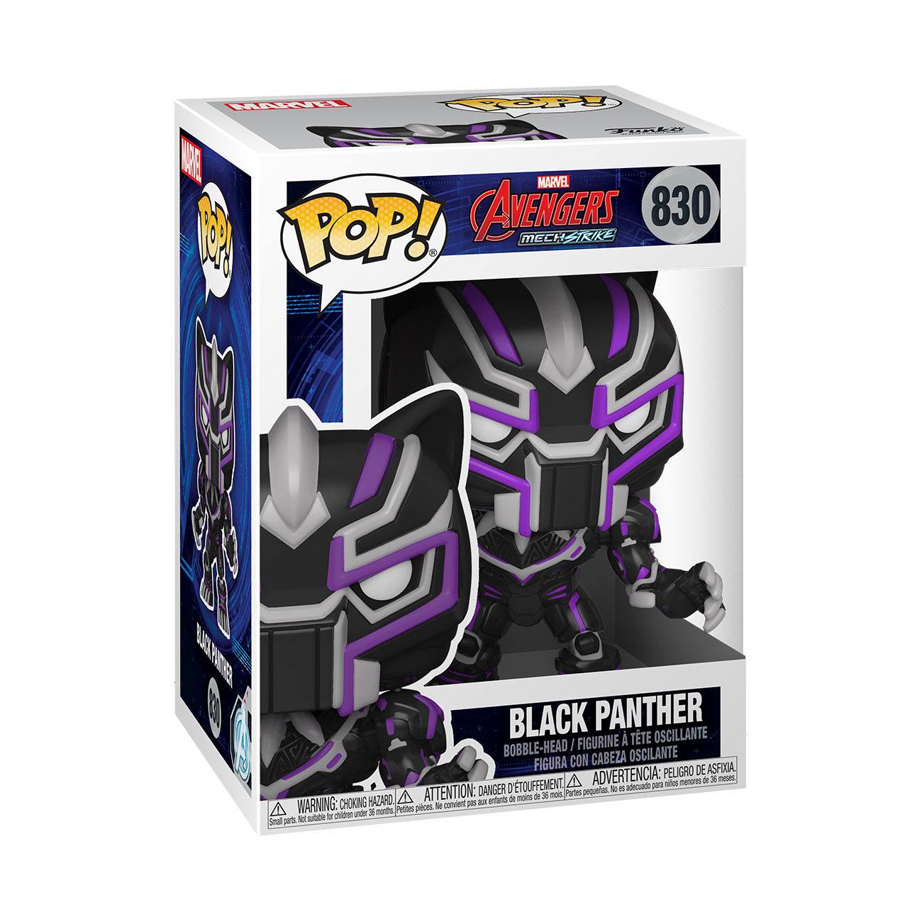 Funko POP! Marvel - Avengers, Mech Strike - Black Panther (830)