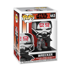 Funko Pop! Star Wars - Bad Batch Wrecker (443) Small Damaged Packaging Pop