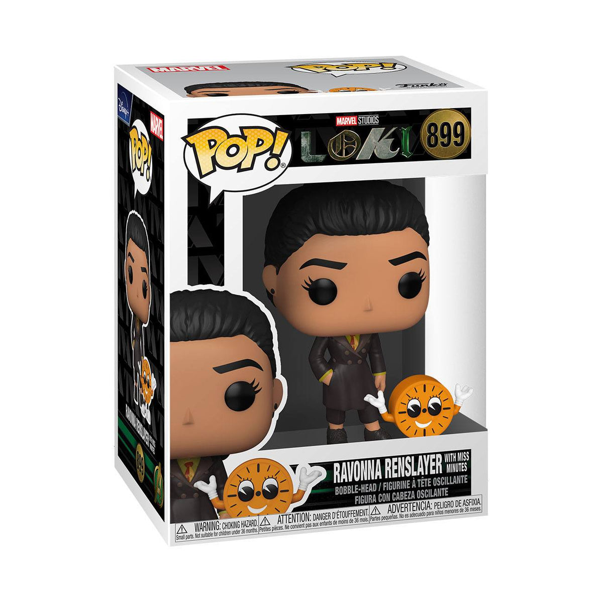 Funko Pop! Marvel - Loki Ravonna Renslayer W/ Miss Minutes (899) Pop
