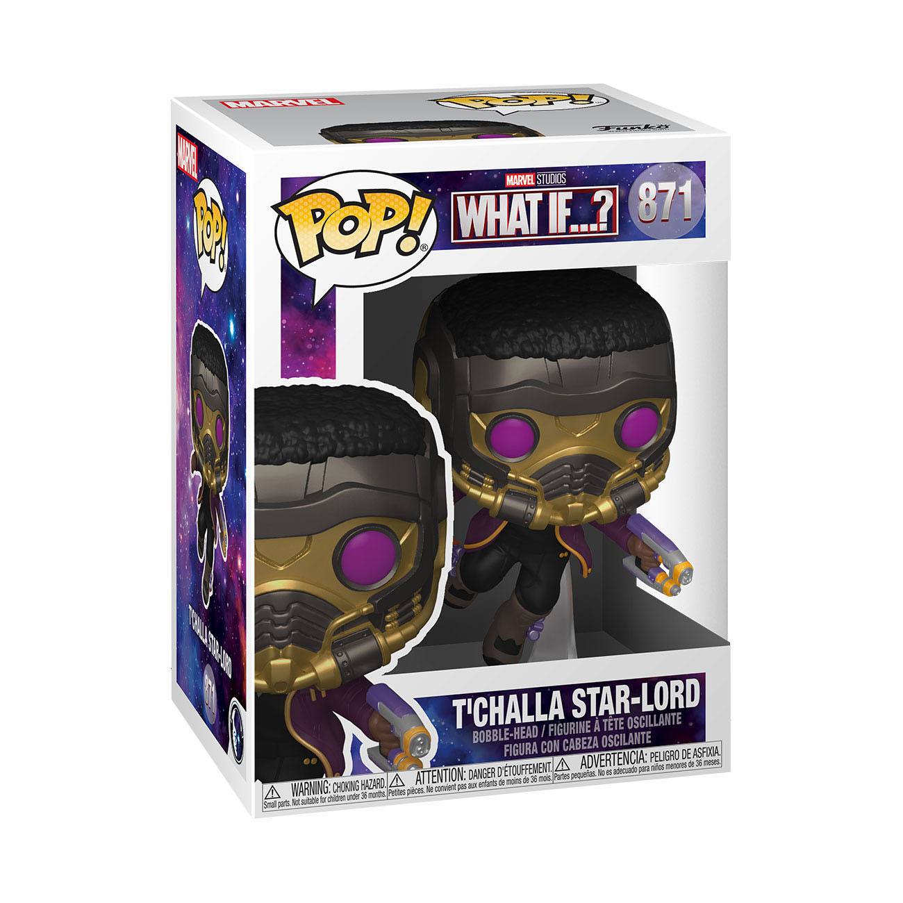 Funko POP! Marvel - What If... ? - T'Challa Star-Lord (871)