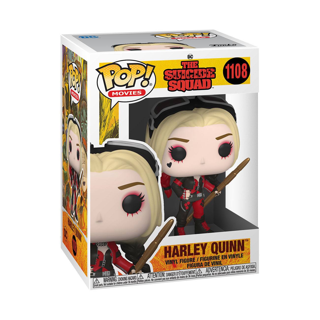 Funko Pop Movies - The Suicide Squad Harley Quinn (Bodysuit) (1108)