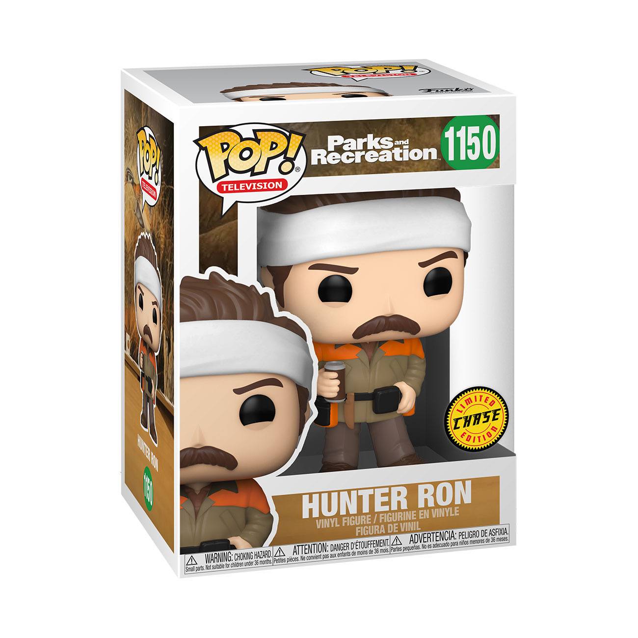 Funko POP! Television - Parks & Recreation - Hunter Ron (1150) CHASE