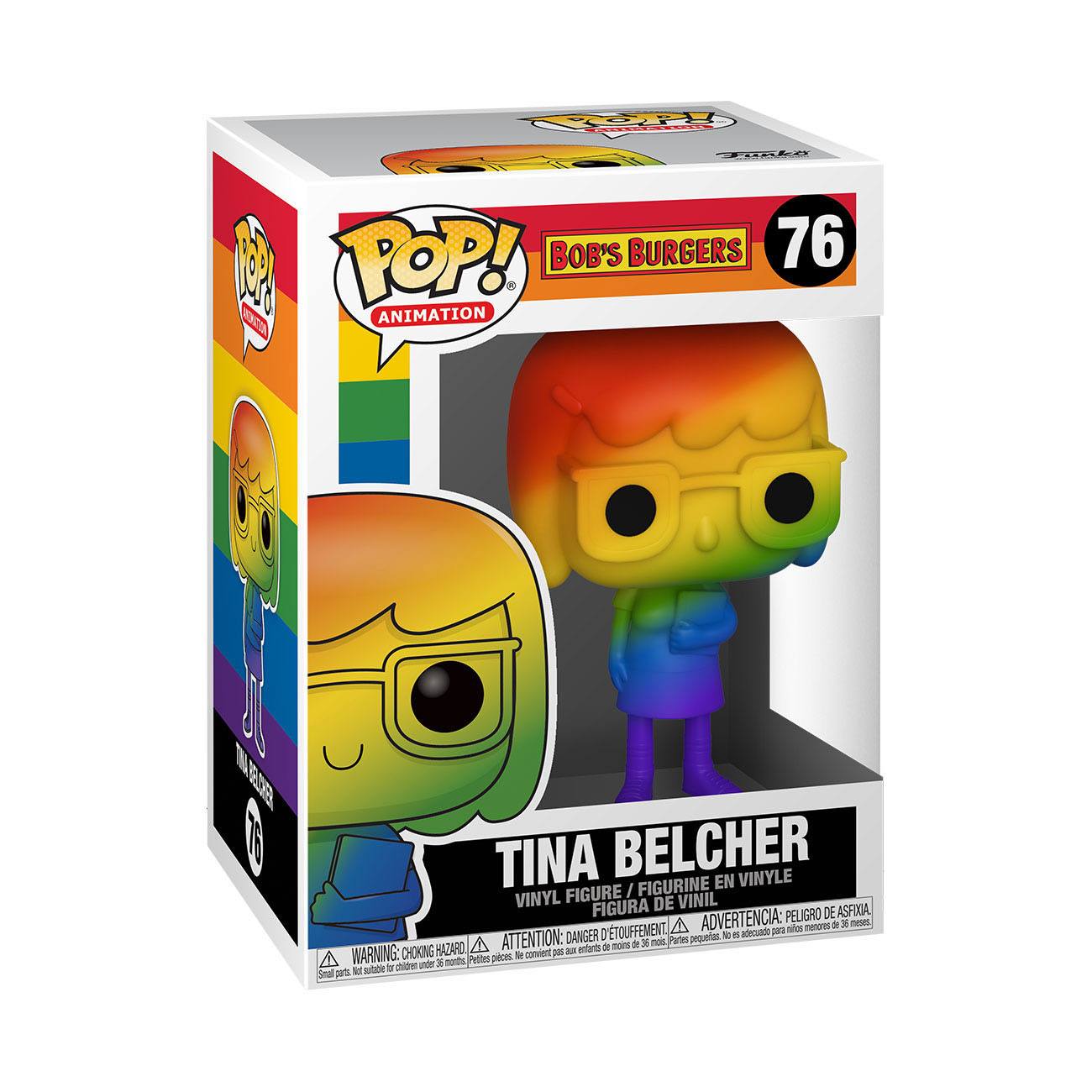 PRE-ORDER : Funko POP! Animation - Pride - Tina Belcher (Bob's Burgers) (76)