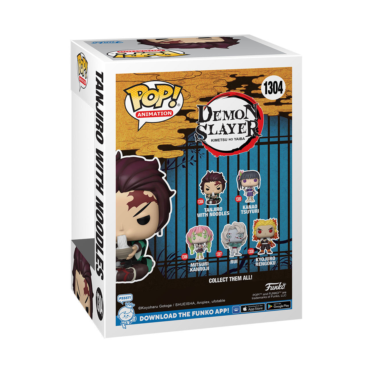 Funko POP! Animation - Demon Slayer - Tanjiro w/ Noodles (1304)