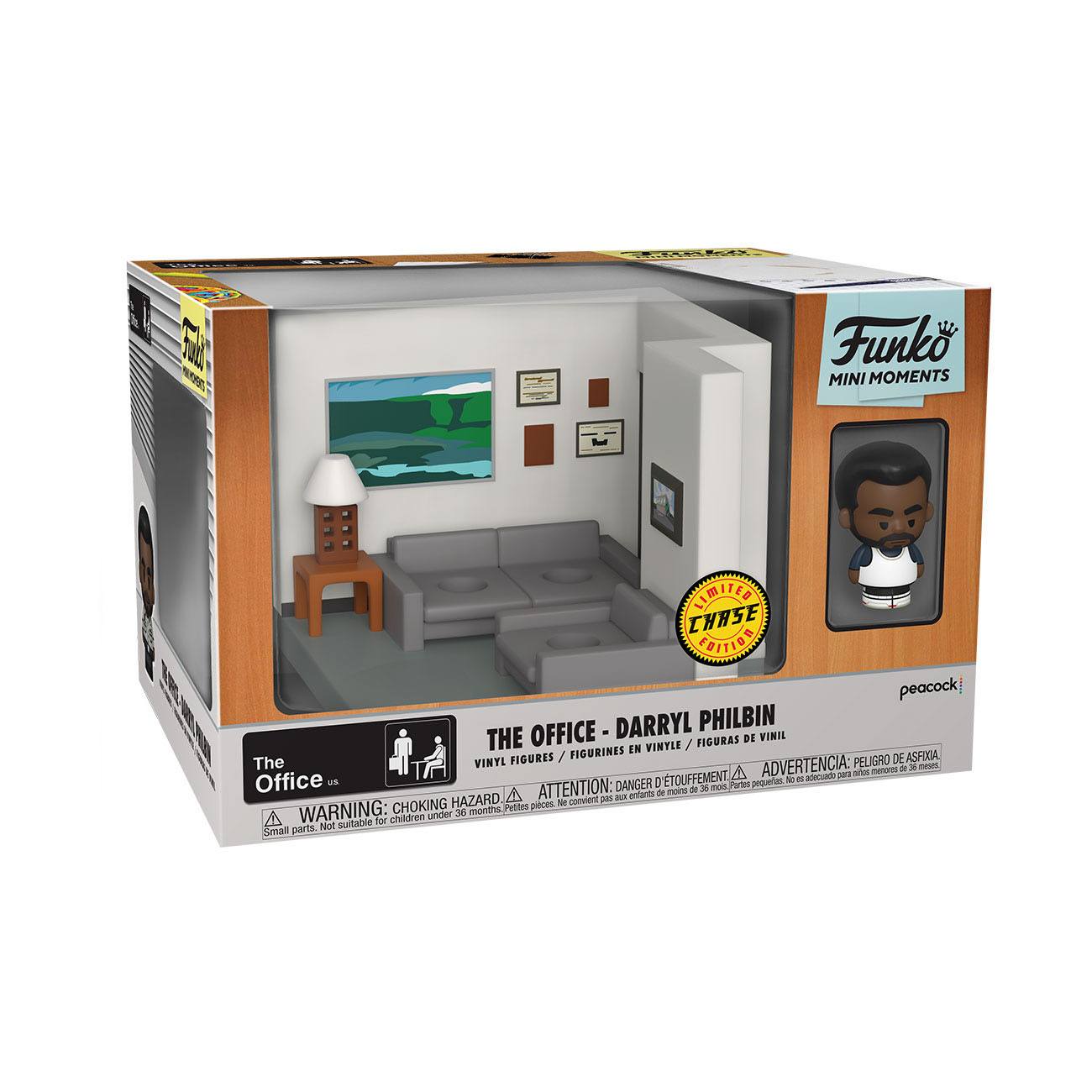 FUNKO Mini Moments - Television, The Office - Darryl Philbin (8cm) CHASE