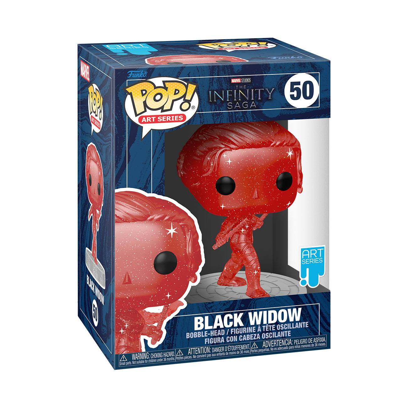 Funko POP! Art Series - Marvel, Infinity Saga - Black Widow (incl. Hard Protector) (50)