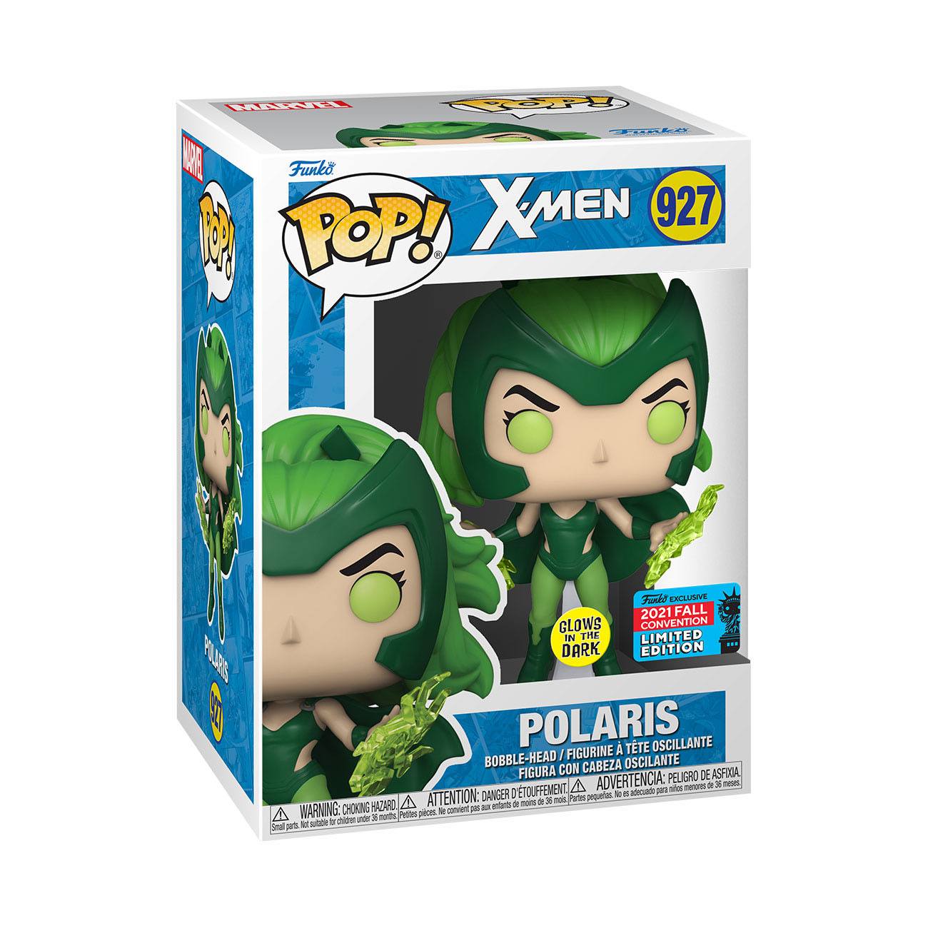 Funko POP! Marvel - X-Men - Polaris (GITD) (Fall Convention 2021) (927) Exclusive