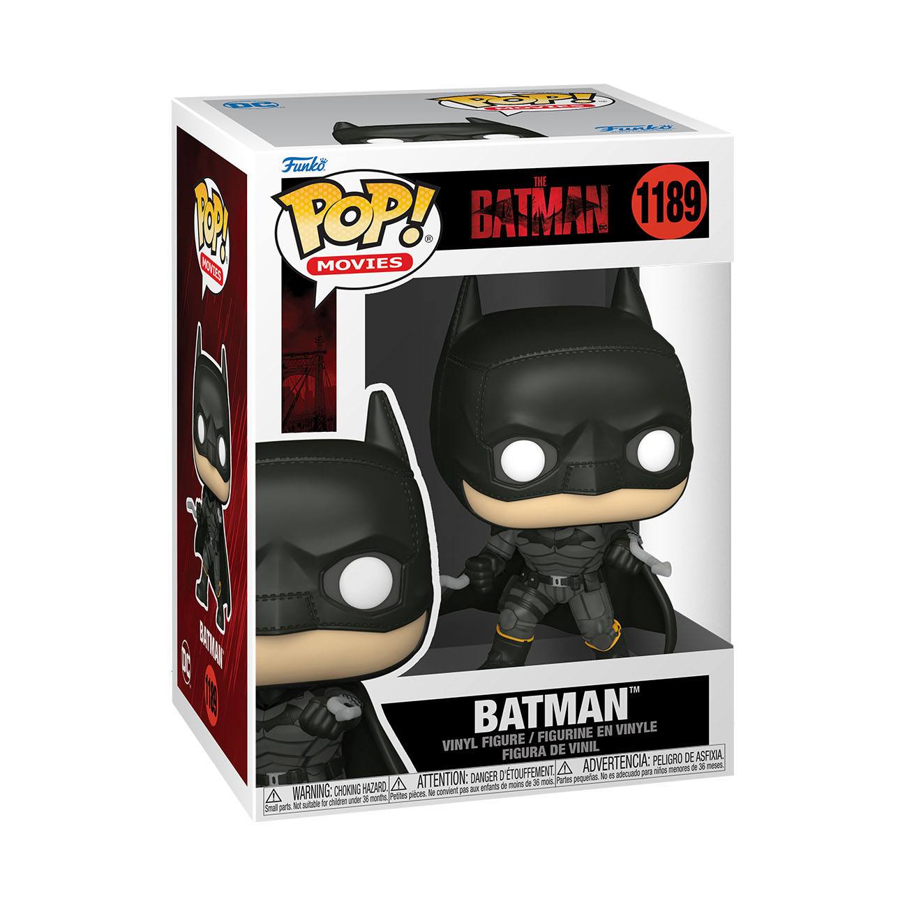 Funko Pop! Movies - The Batman (Battle Ready) (1189) Pop