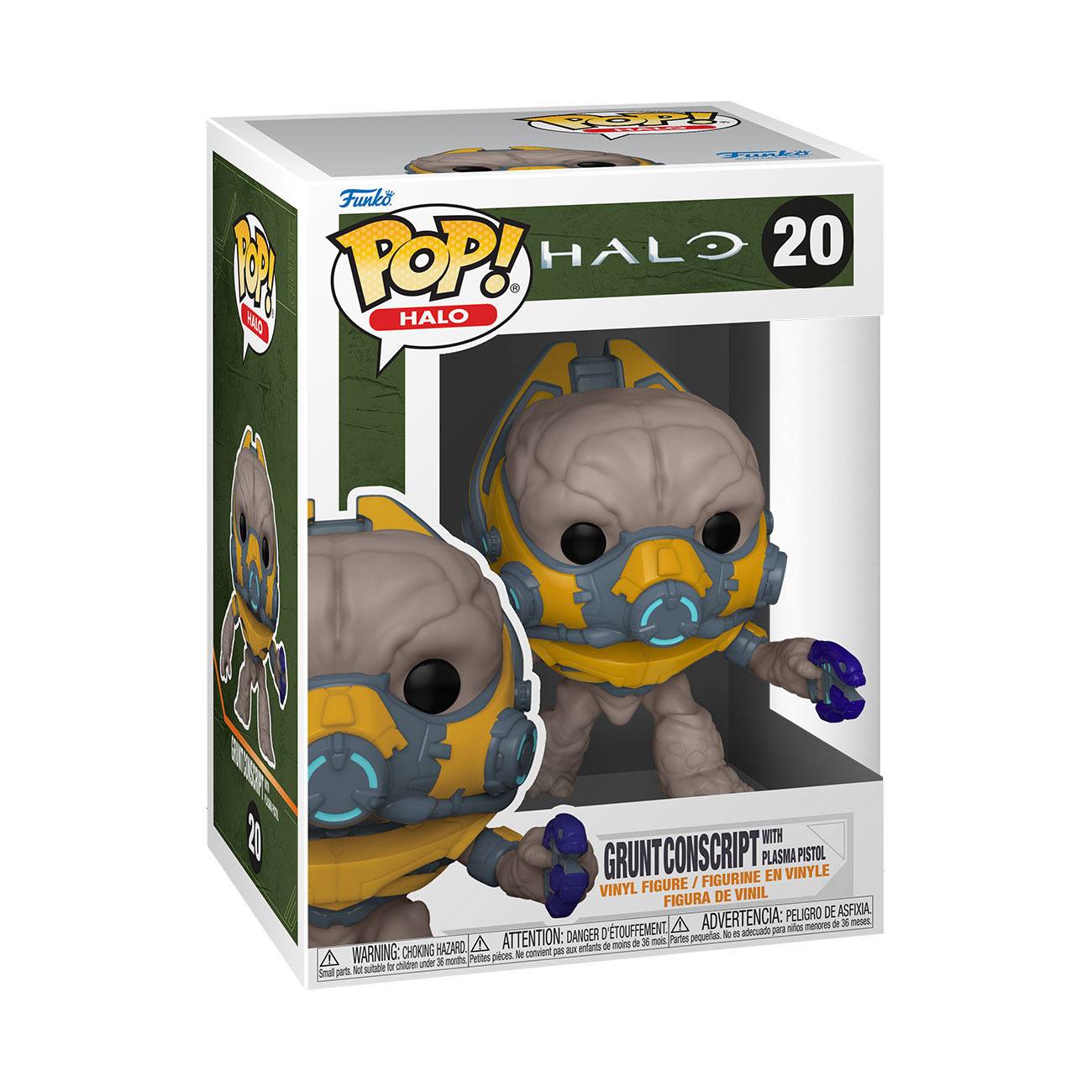 Funko POP! Games - Halo - Grunt Conscript w/ Plasma Pistol (20)