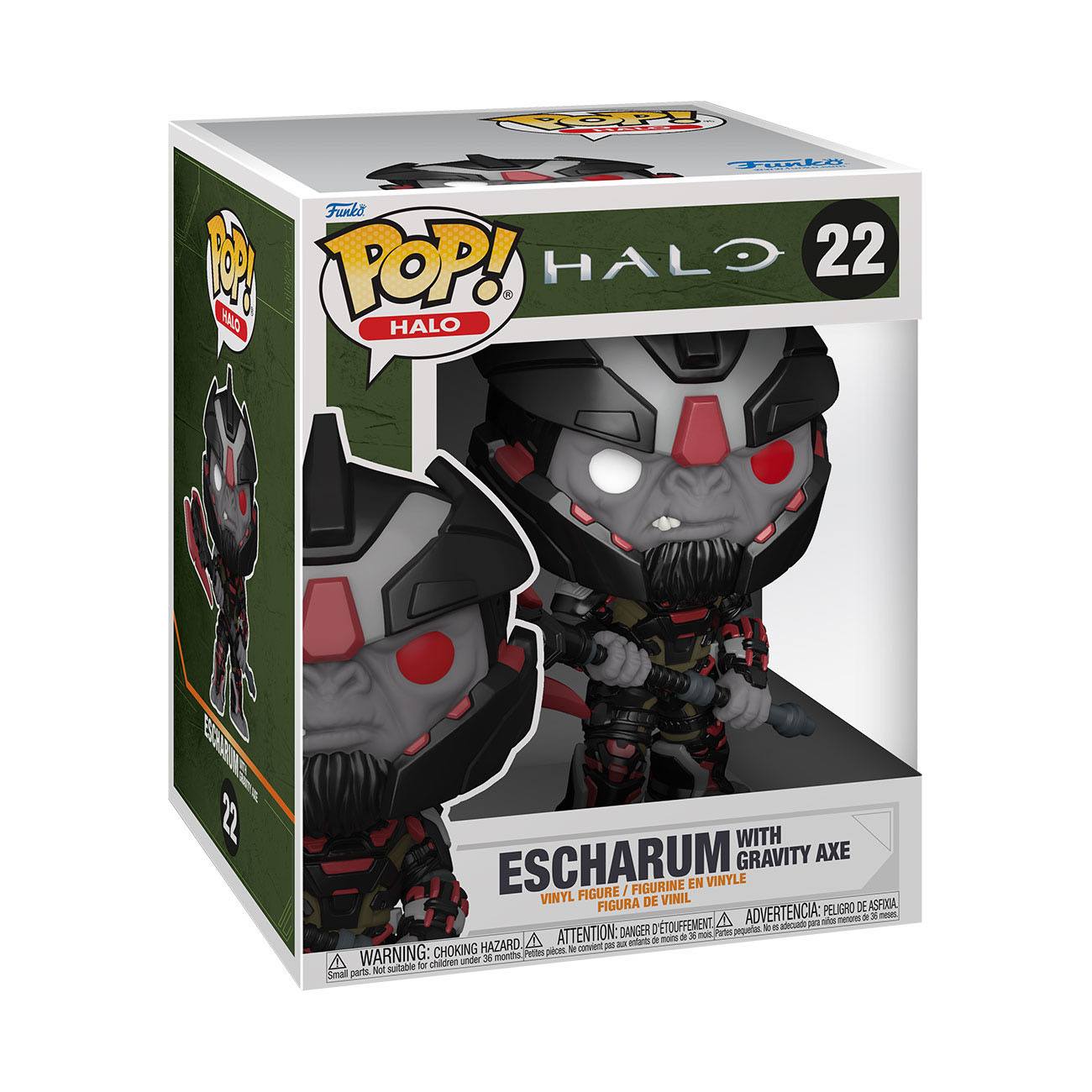 Funko POP! Games - Halo - Escharum w/ Gravity Axe 6" (22)