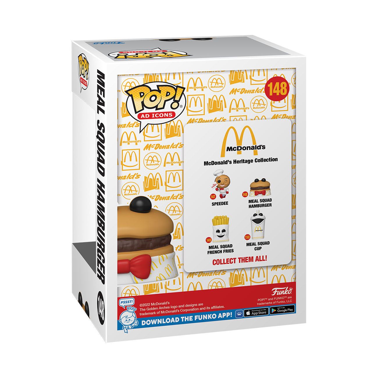 Funko POP! Ad Icons - McDonalds - Meal Squad Hamburger (148)