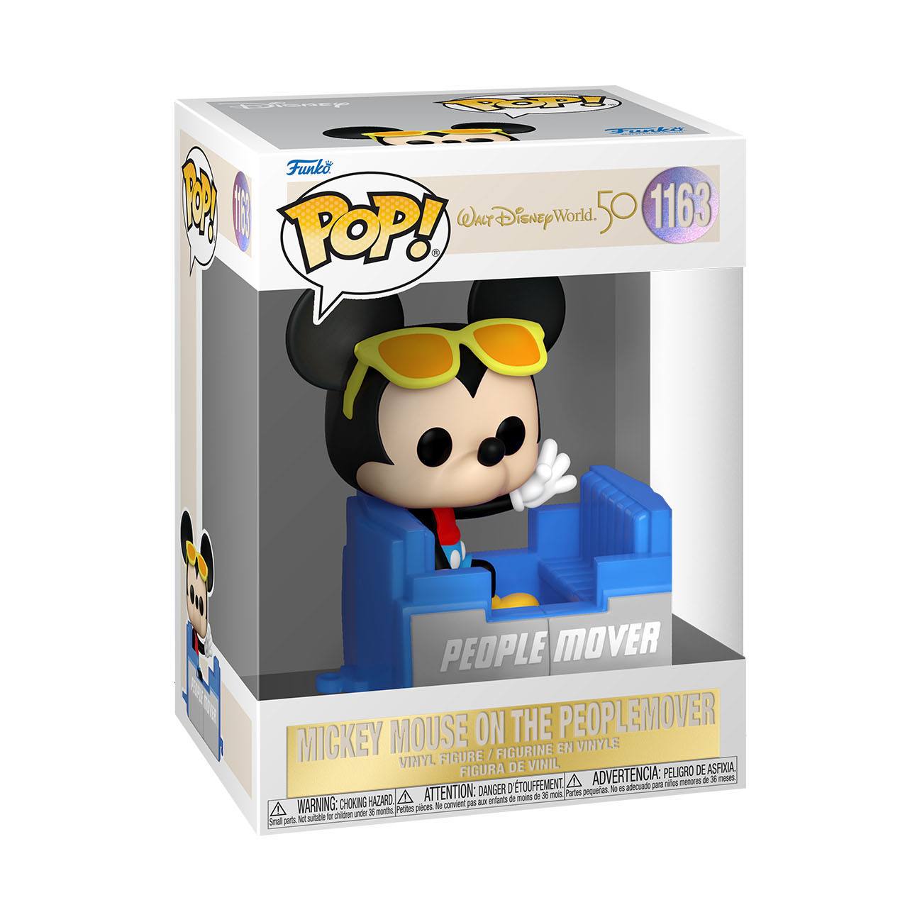 Funko POP! Disney - Mickey Mouse (Disney 50th) - On The Peoplemover (1163)