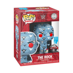 Funko Pop! Art Series - Sports Wrestling The Rock (Incl. Hard Protector) (44) Exclusive Pop