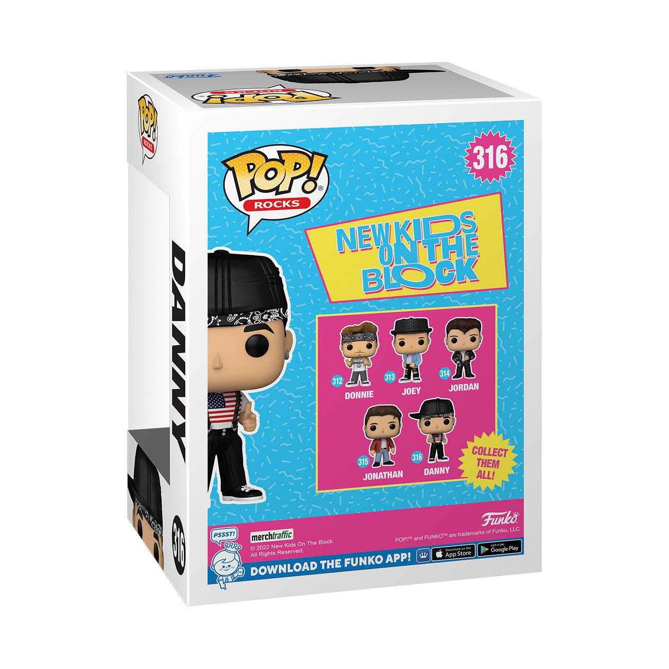 Funko POP! Rocks - New Kids on the Block - Danny Wood (316)