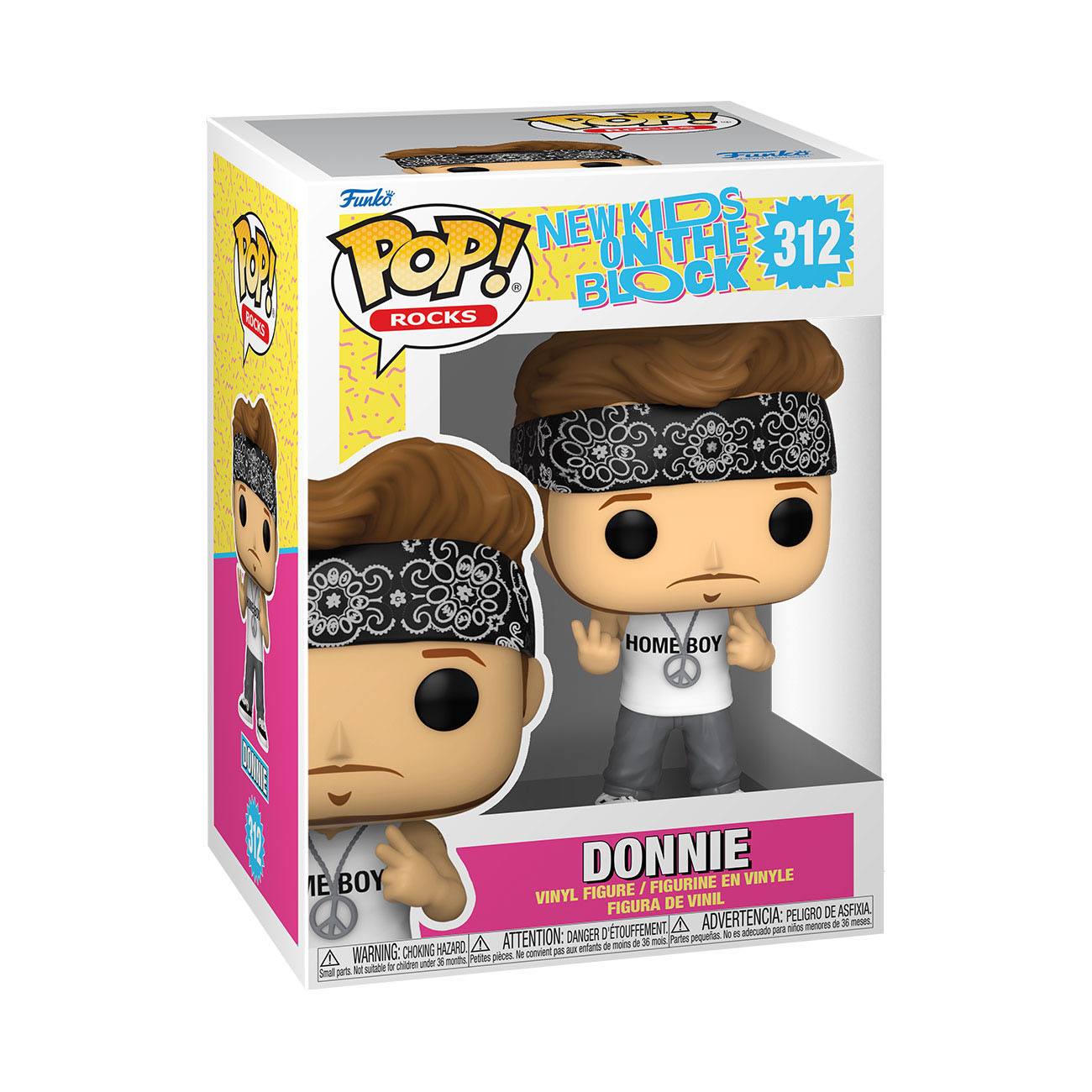 Funko POP! Rocks - New Kids on the Block - Donnie Wahlberg (312)
