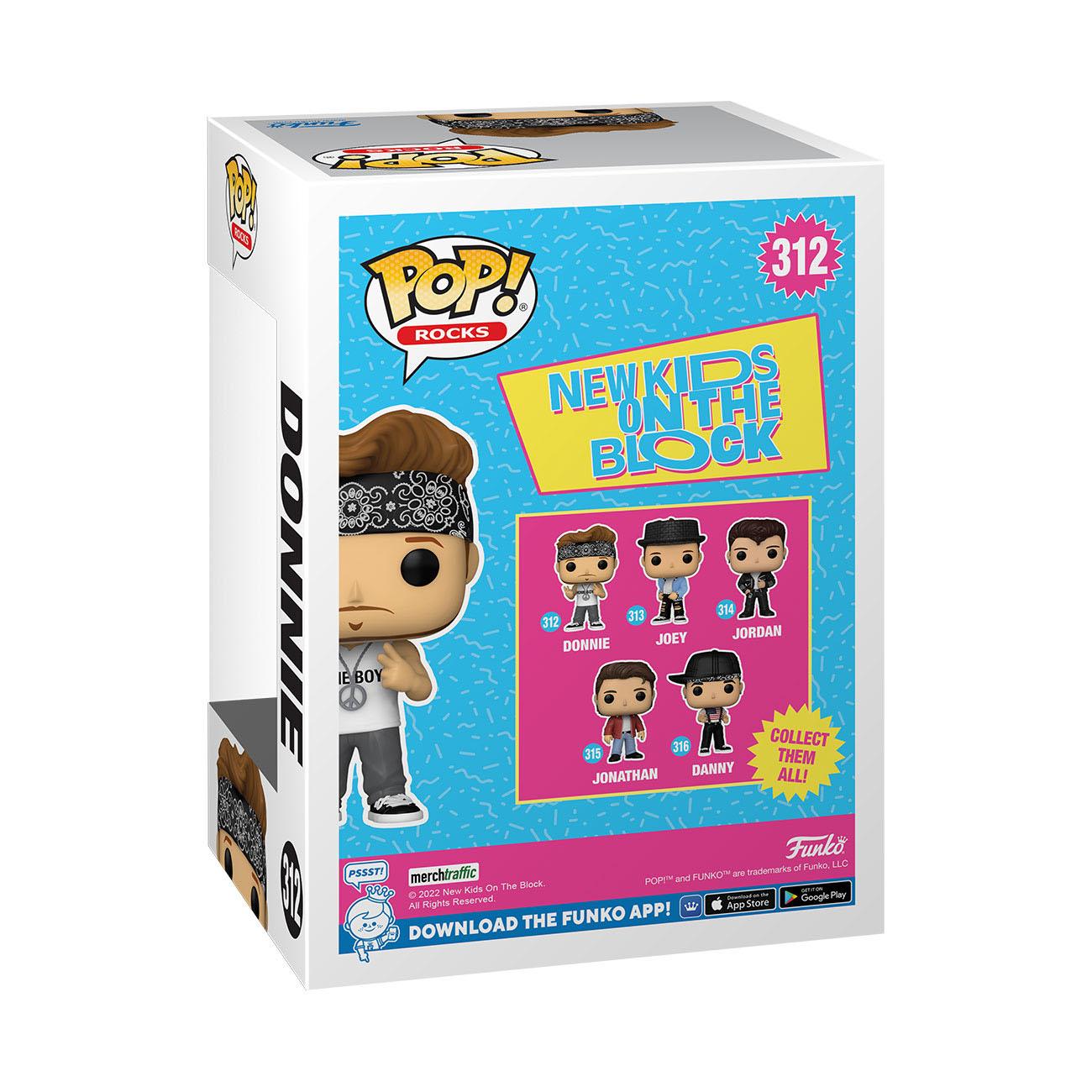 Funko POP! Rocks - New Kids on the Block - Donnie Wahlberg (312)