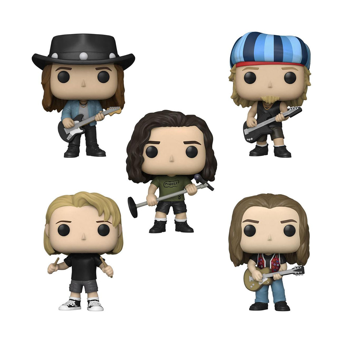 Funko POP! Rocks - Pearl Jam - Jeff Ament / Stone Gossard / Mike McCready / Eddie Vedder (5 Pack)
