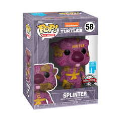 Funko POP! Art Series - Teenage Mutant Ninja Turtles - Splinter (incl. Hard Protector) (58) Exclusive