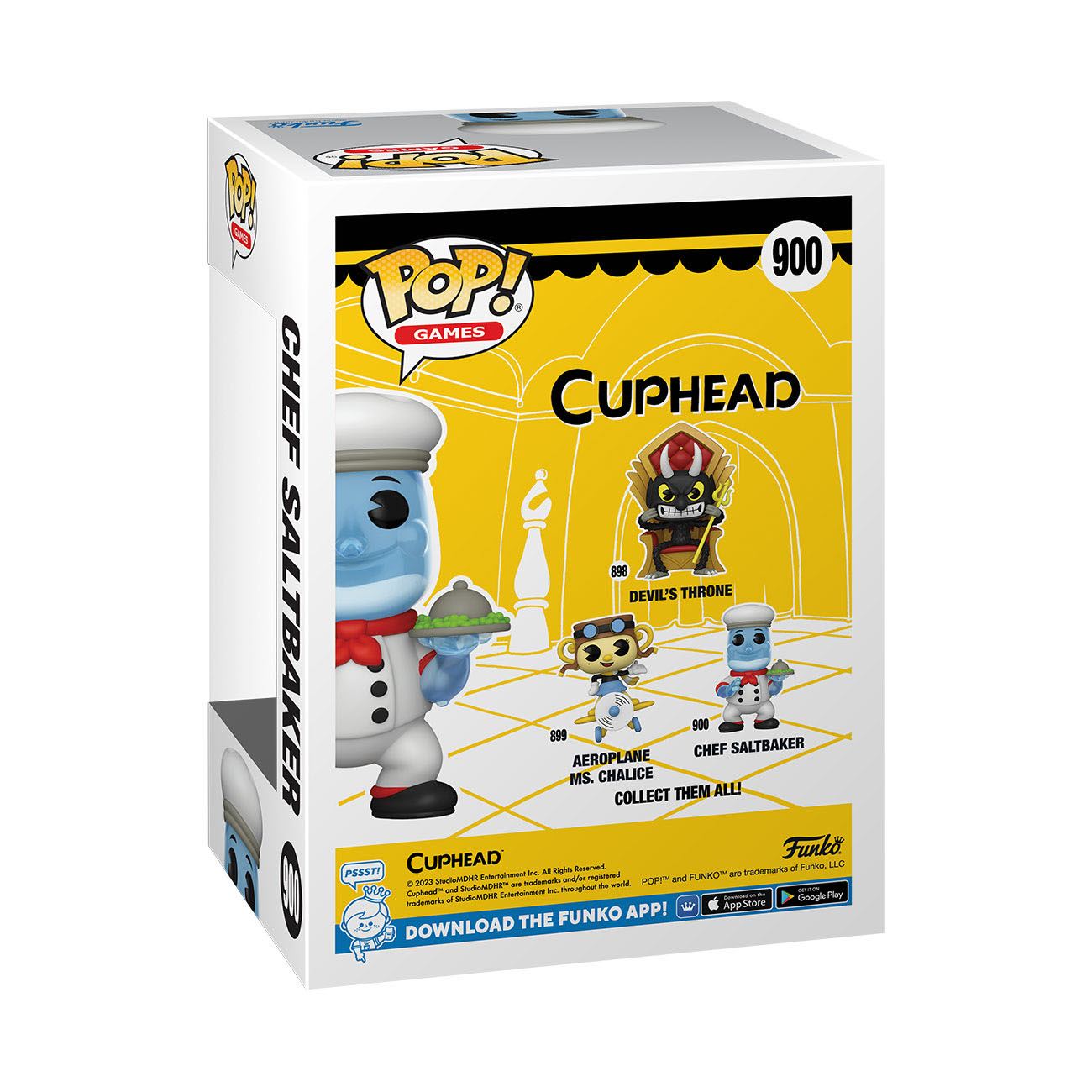Funko POP! Games - Cuphead - Chef Saltbaker (900)