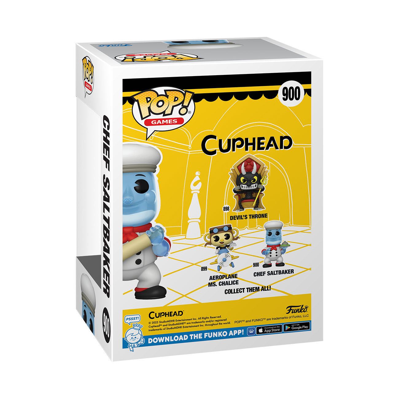 Funko POP! Games - Cuphead - Chef Saltbaker (900) CHASE
