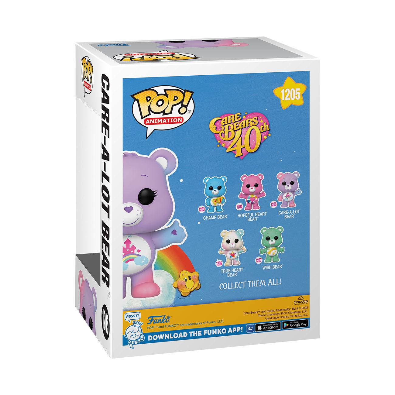 Funko POP! Animation - Care Bears 40th Anniversary - Care-A-Lot Bear (1205)