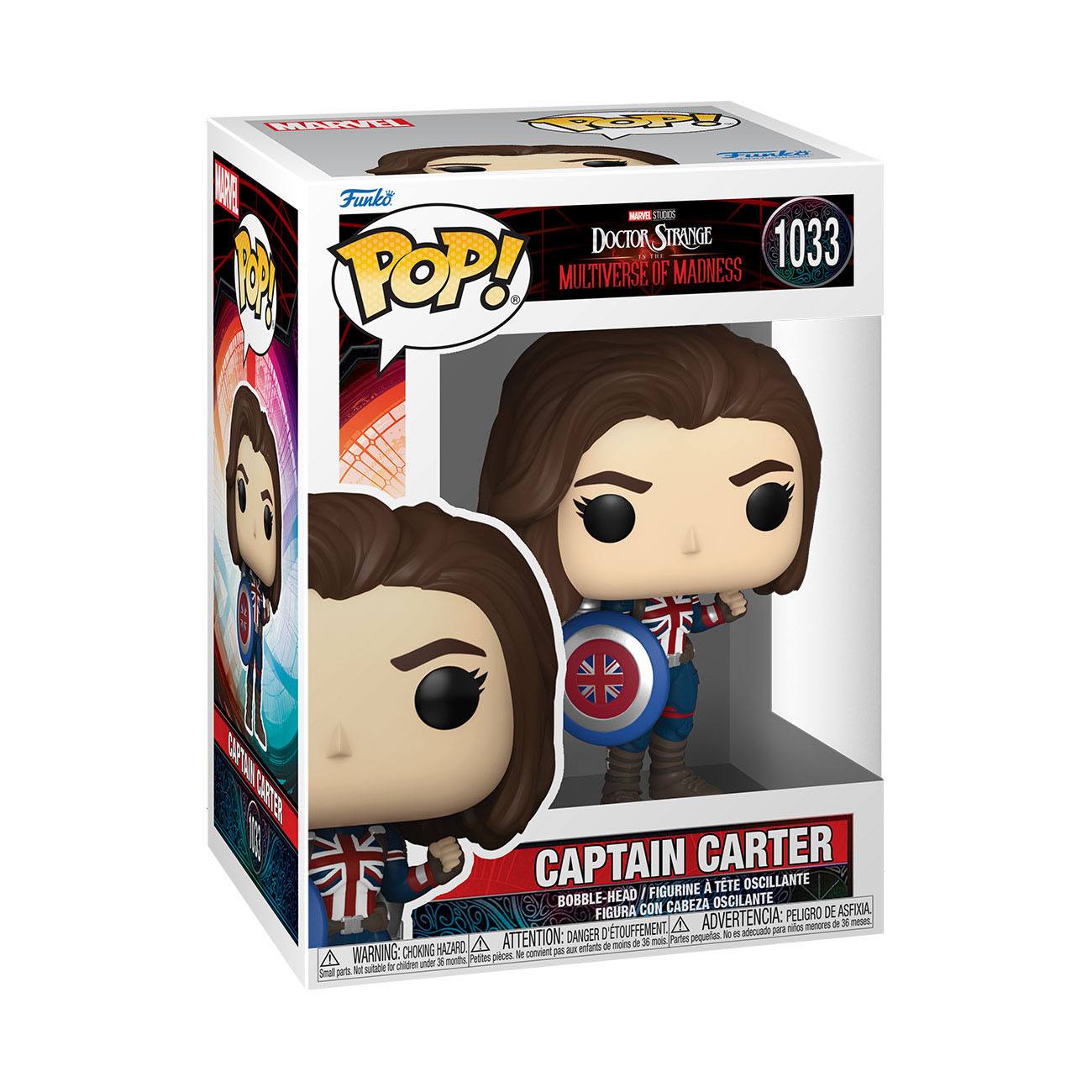Funko POP! Marvel - Doctor Strange in the Multiverse of Madness - Captain Carter (1033)