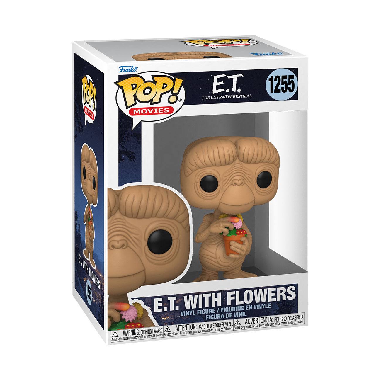 Funko POP! Movies - E.T. (40th Anniversary) - E.T.. w/ Flowers (1255)