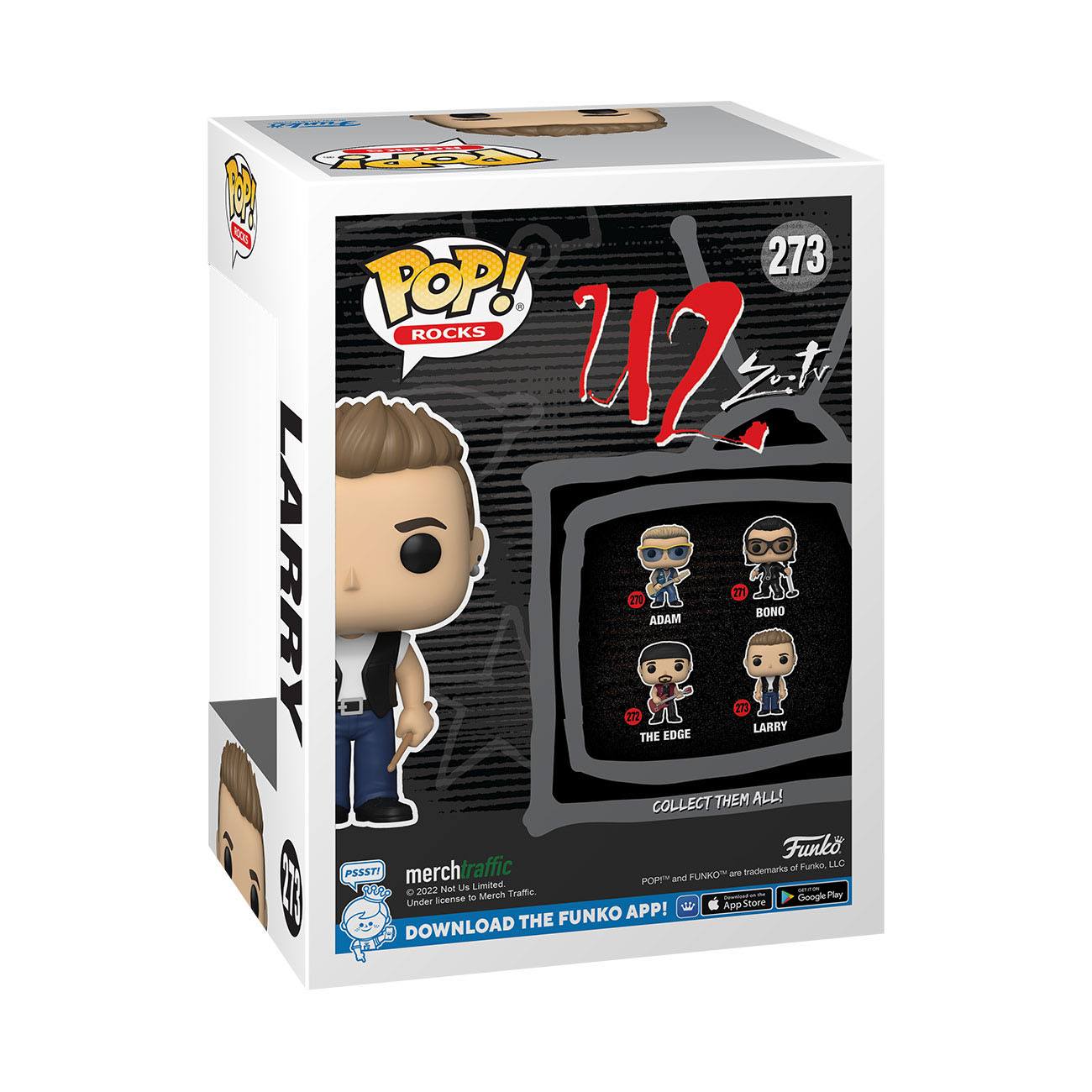 Funko POP! Rocks - U2 'Zoo TV' - Larry Mullen Jr. (273)