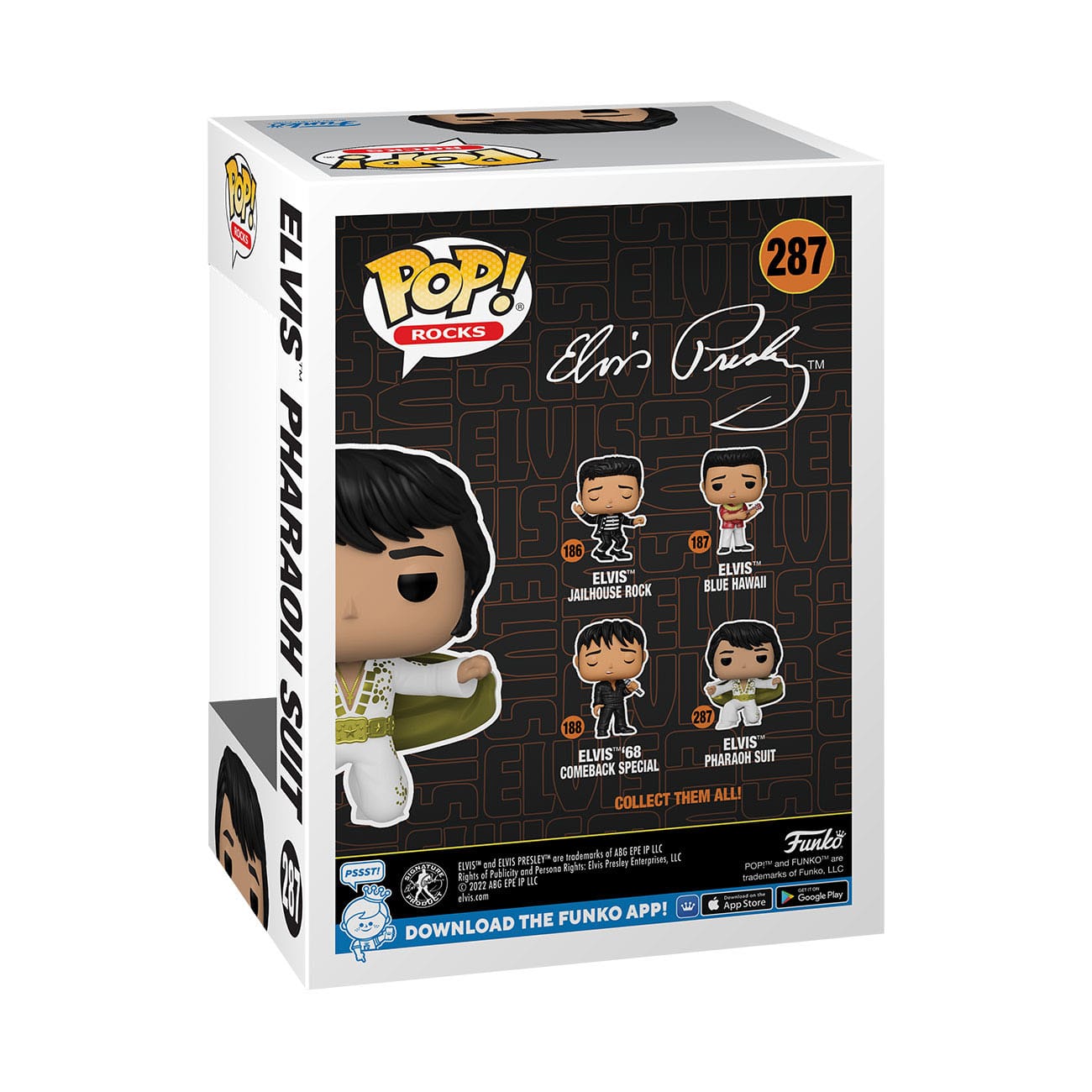Funko POP! Rocks - Elvis Presley - Elvis Pharaoh Suit (287)