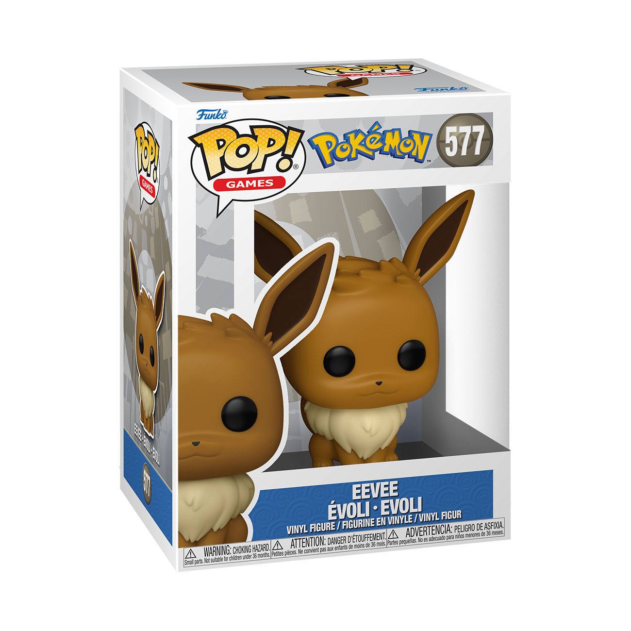 Funko POP! Games - Pokemon - Eevee (Évoli / Evoli) (577)
