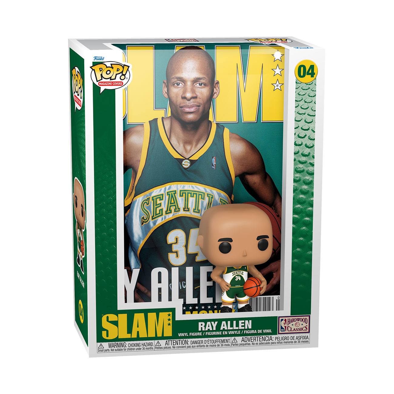 Funko POP! Magazine Covers - Ray Allen , Seattle Sonics (Basketball - SLAM) (04)