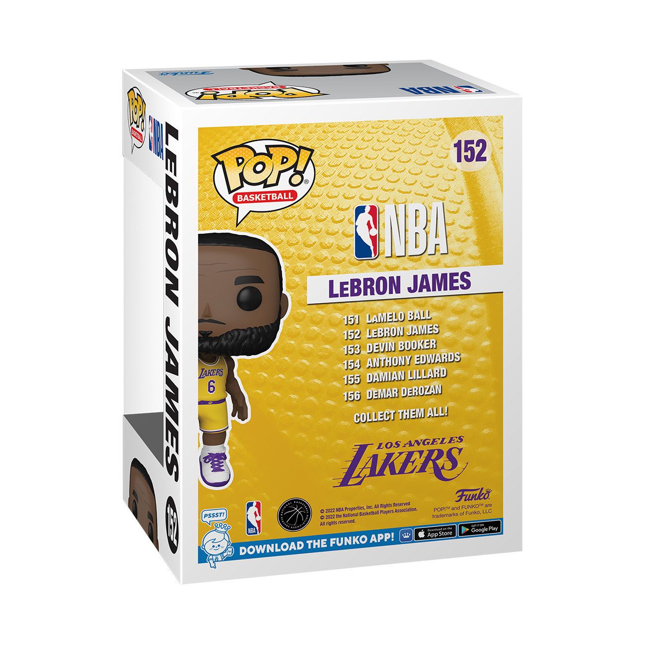 Funko POP! Sports - Basketball - NBA Los Angeles Lakers - LeBron James (152)