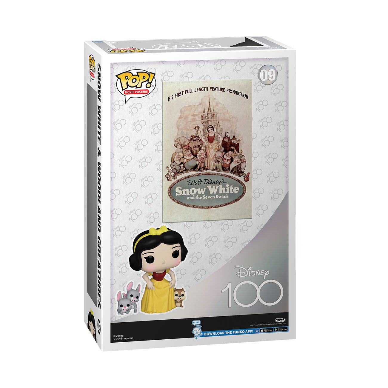 Funko POP! Movie Poster - Disney, Snow White - Snow White & Woodland Creatures (09)