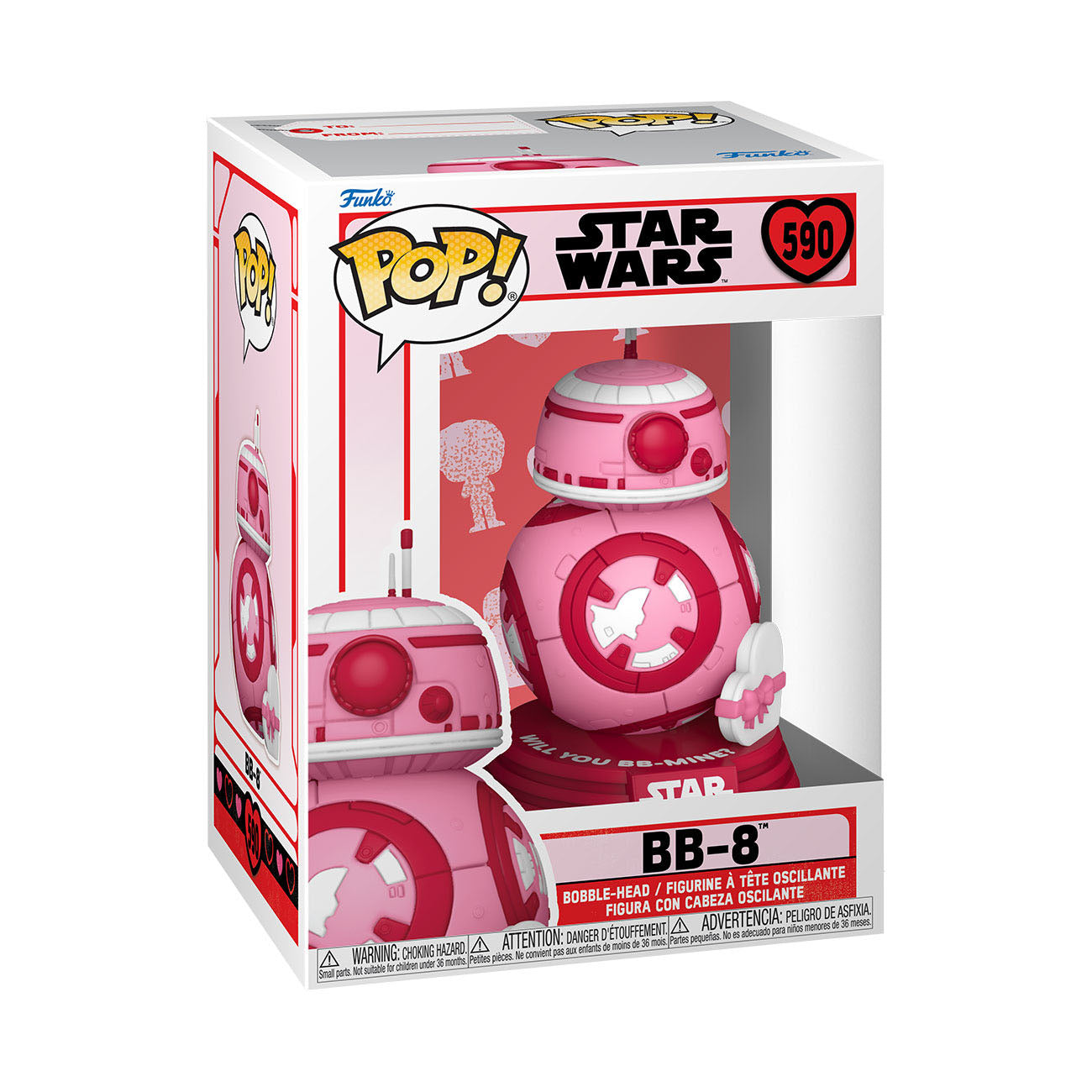 Funko POP! Star Wars - Valentines (S3!) - BB-8 (590)