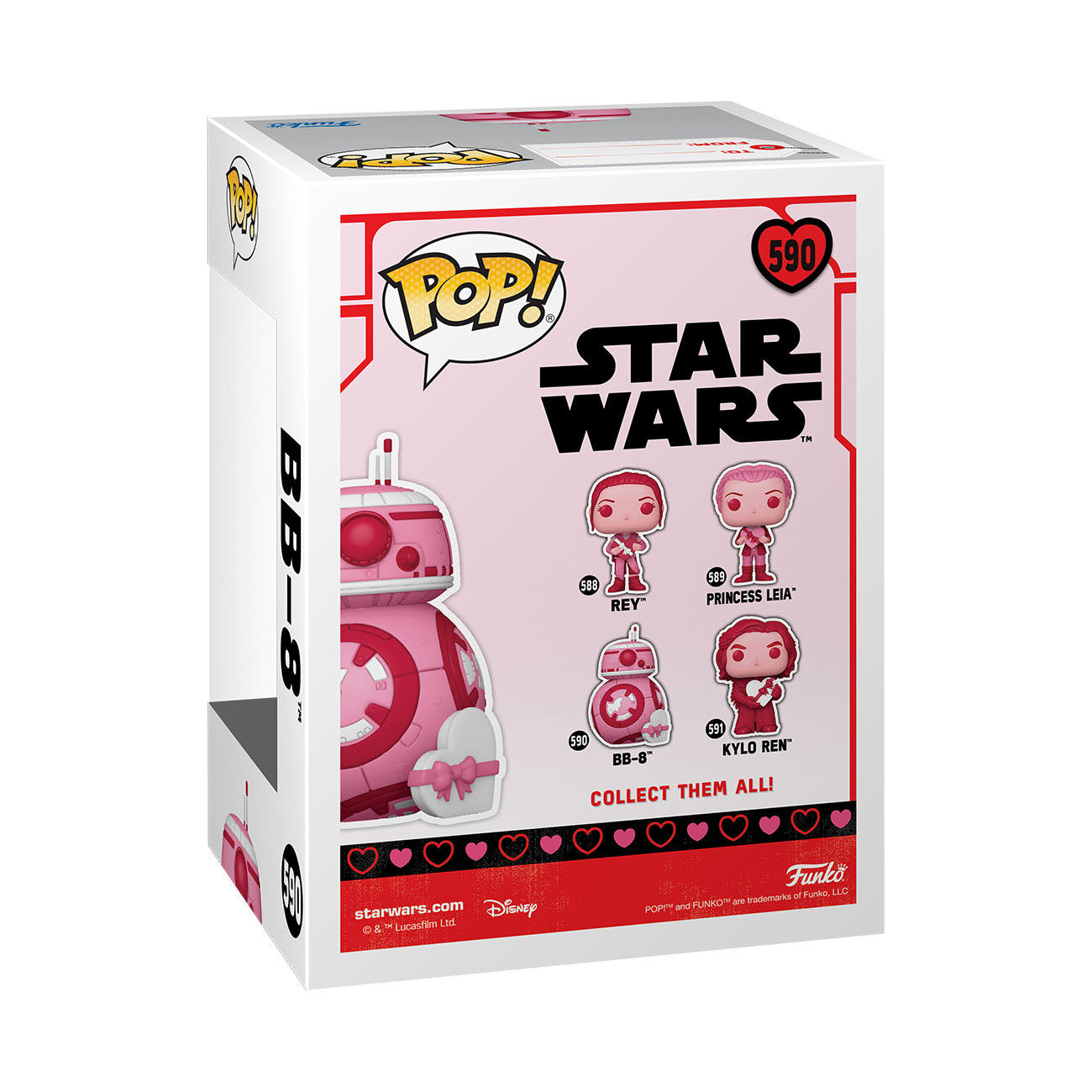 Funko POP! Star Wars - Valentines (S3!) - BB-8 (590)