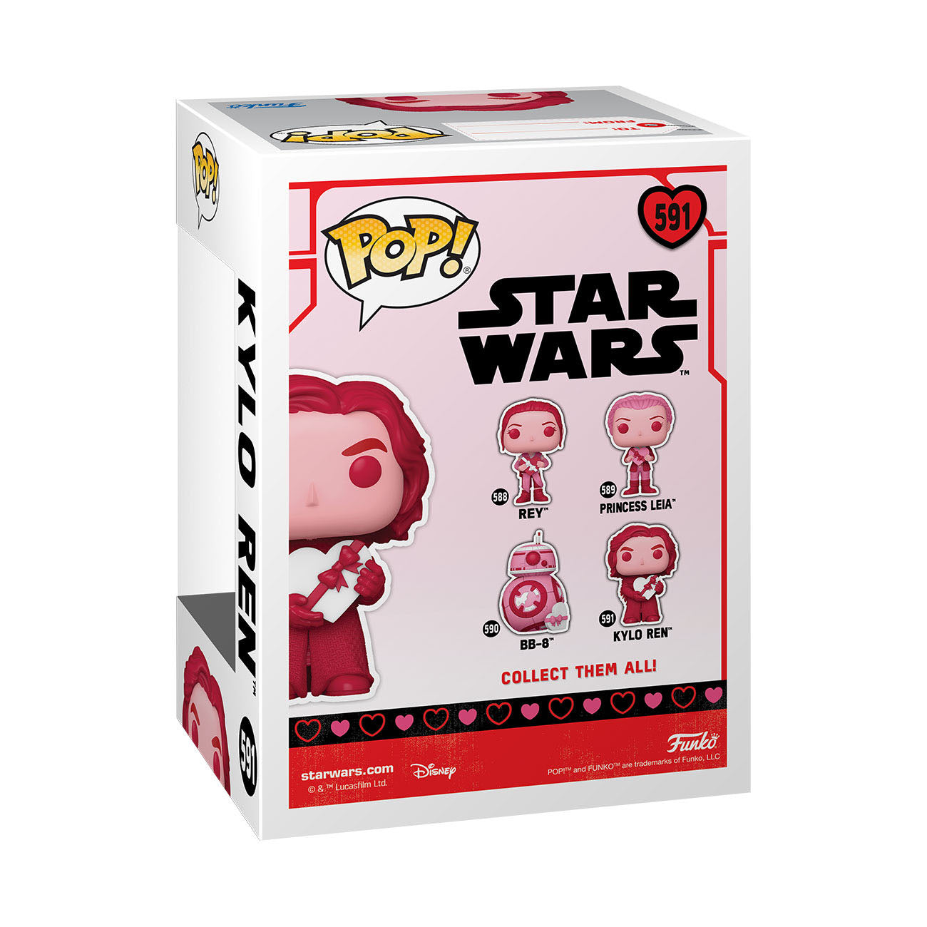 Funko POP! Star Wars - Valentines (S3!) - Kylo Ren (591)
