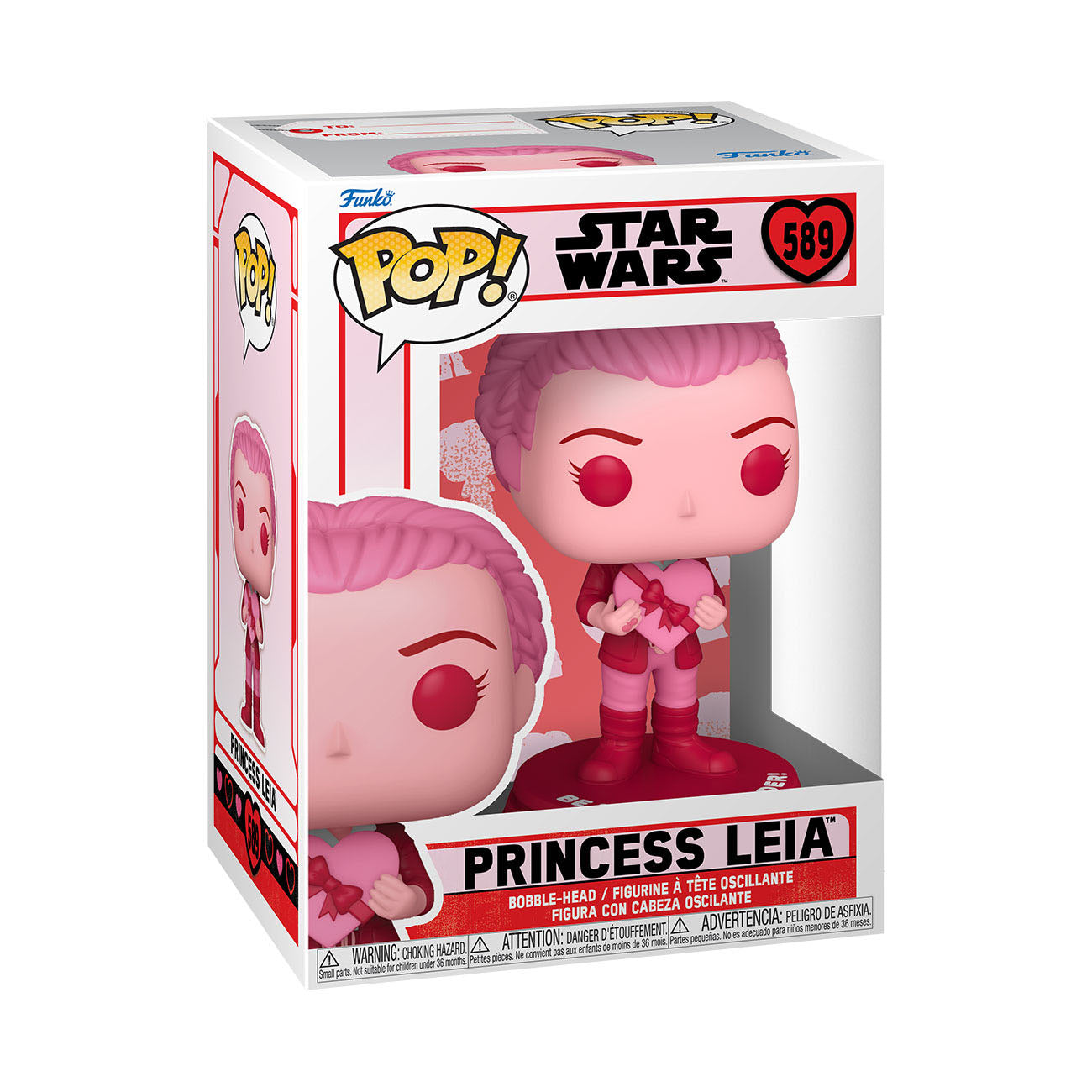 Funko POP! Star Wars - Valentines (S3!) - Princess Leia (589)