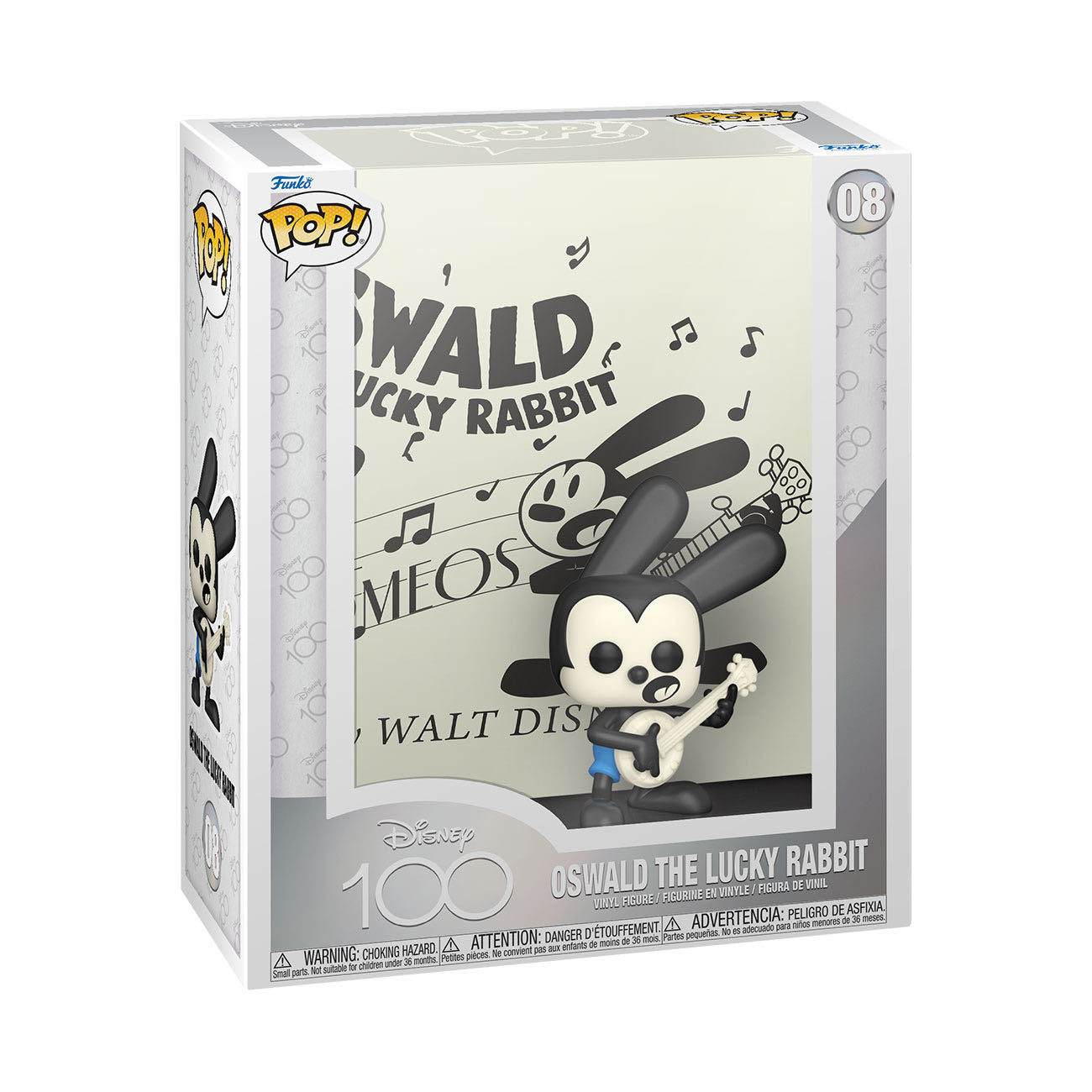 Funko POP! Art Covers - Disney 100th Anniversary -  Oswald The Lucky Rabbit (08)