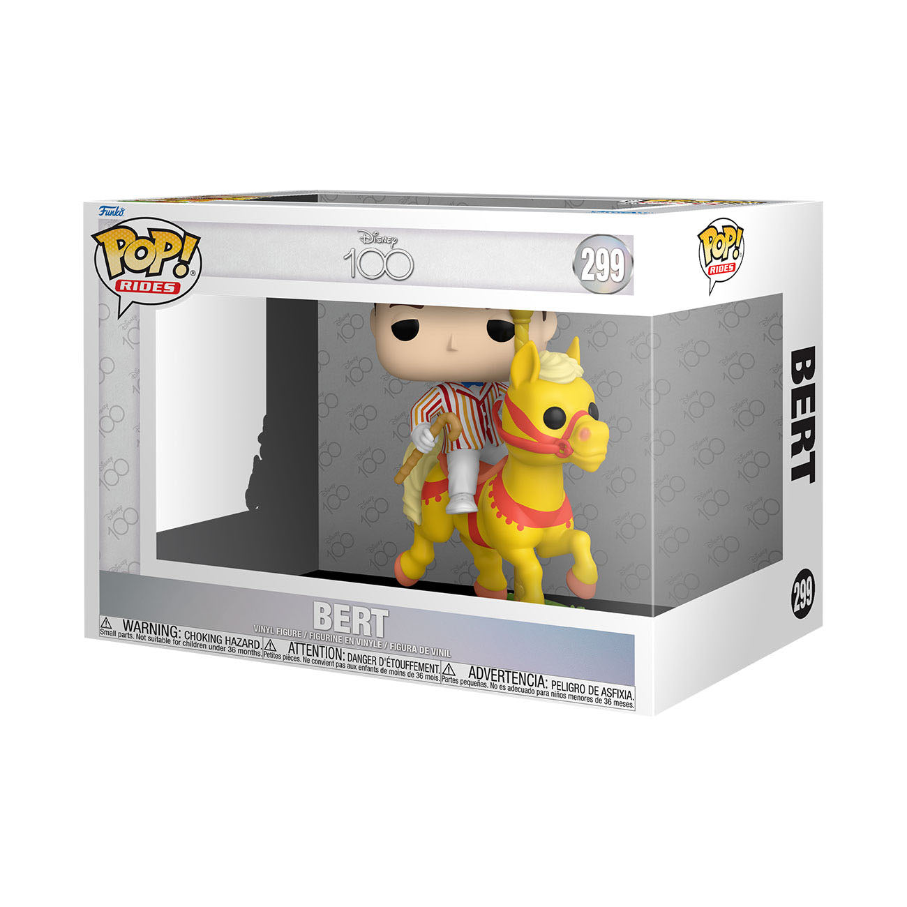 Funko Pop! Rides - Disney Mary Poppins Bert (Mr. Dawes) (Disney 100) (299) Pop