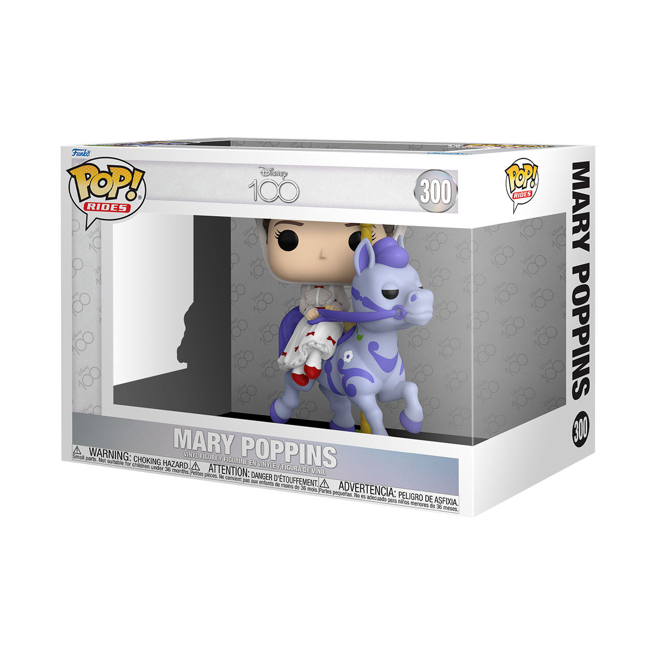 Funko POP! Rides - Disney, Mary Poppins - Mary Poppins (Disney 100) (300)