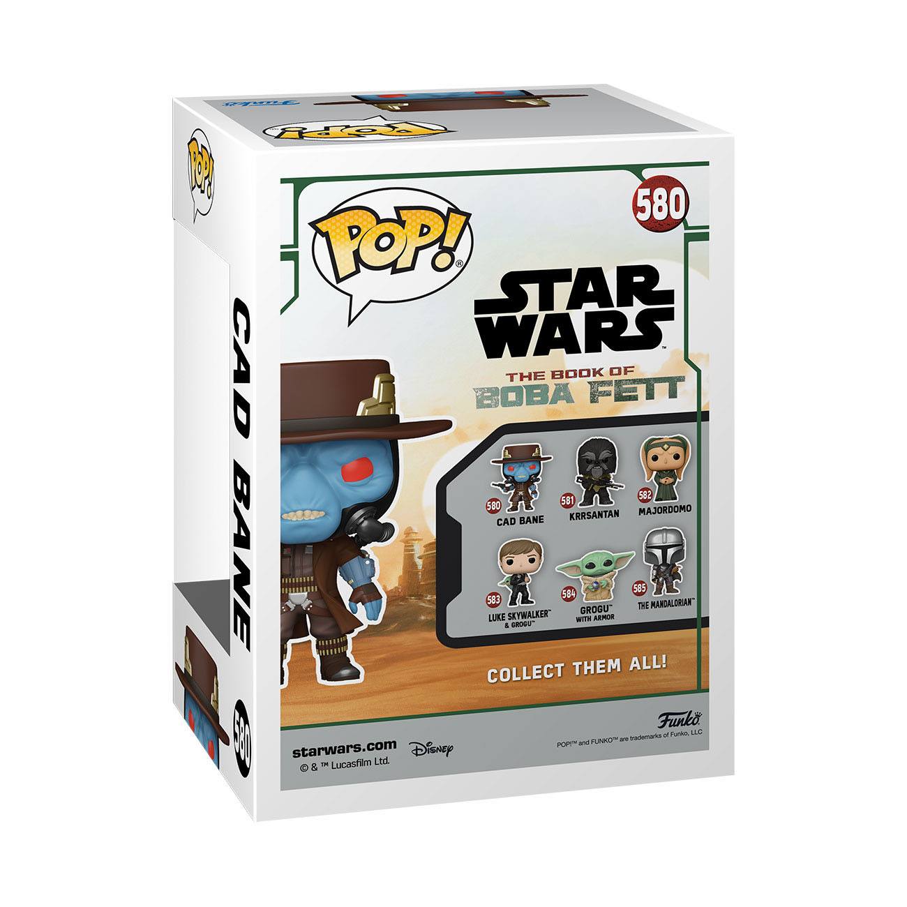 Funko POP! Star Wars - The Book of Boba Fett - Cad Bane (580)