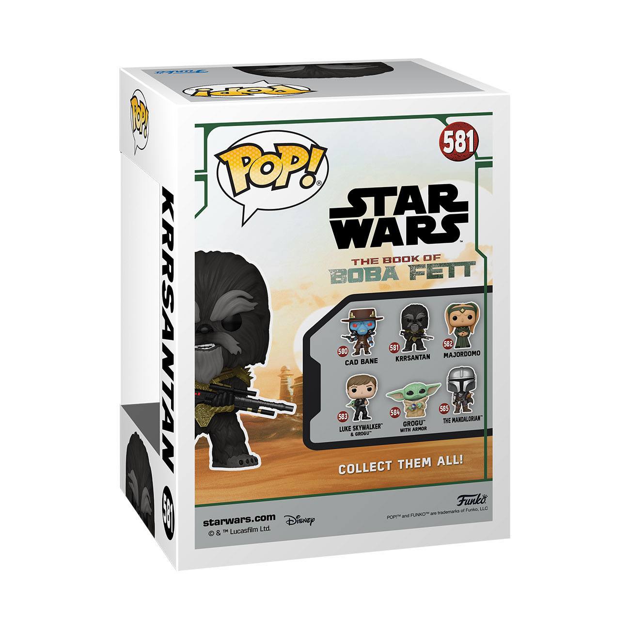 Funko POP! Star Wars - The Book of Boba Fett - Krrsantan (581)