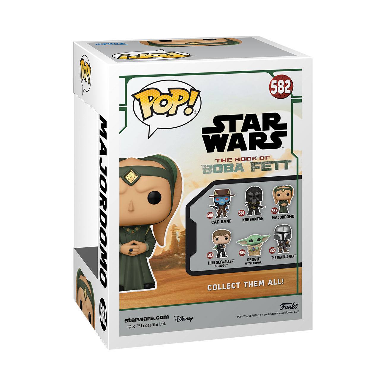 Funko POP! Star Wars - The Book of Boba Fett - Majordomo (582)