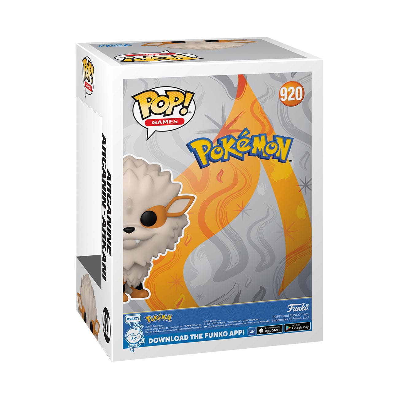 Funko POP! Games - Pokemon - Arcanine / Arcanin / Arkani (920)