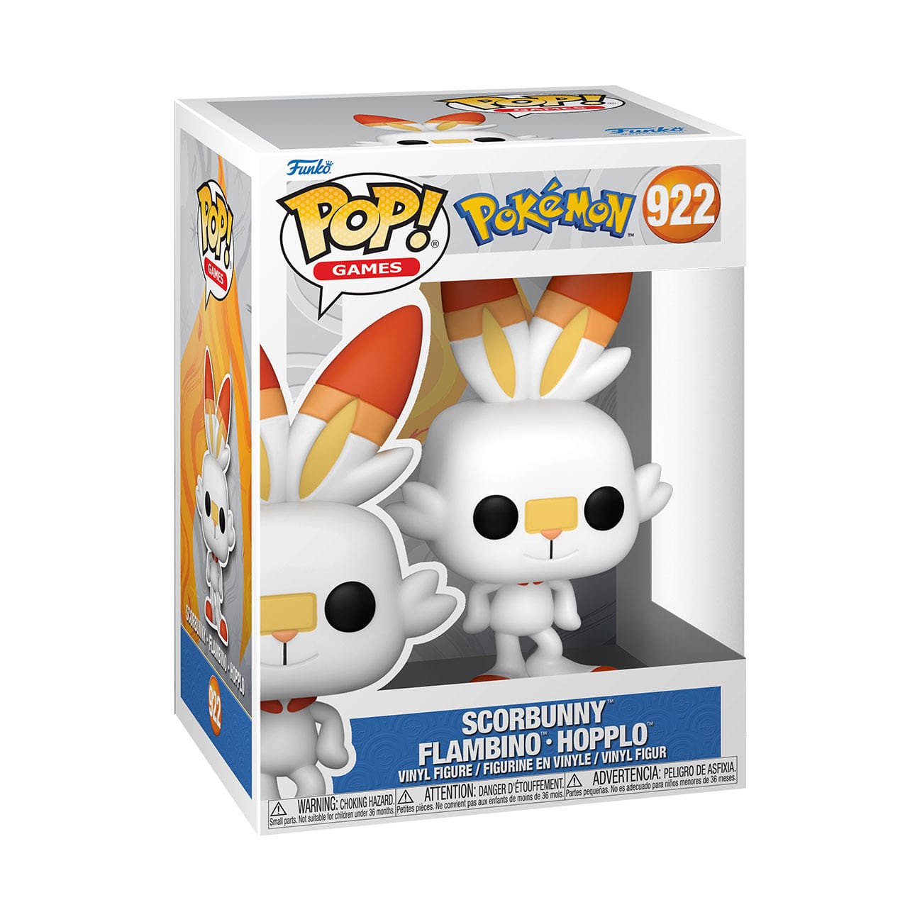 Funko POP! Games - Pokemon - Scorbunny / Flambino / Hopplo (922)