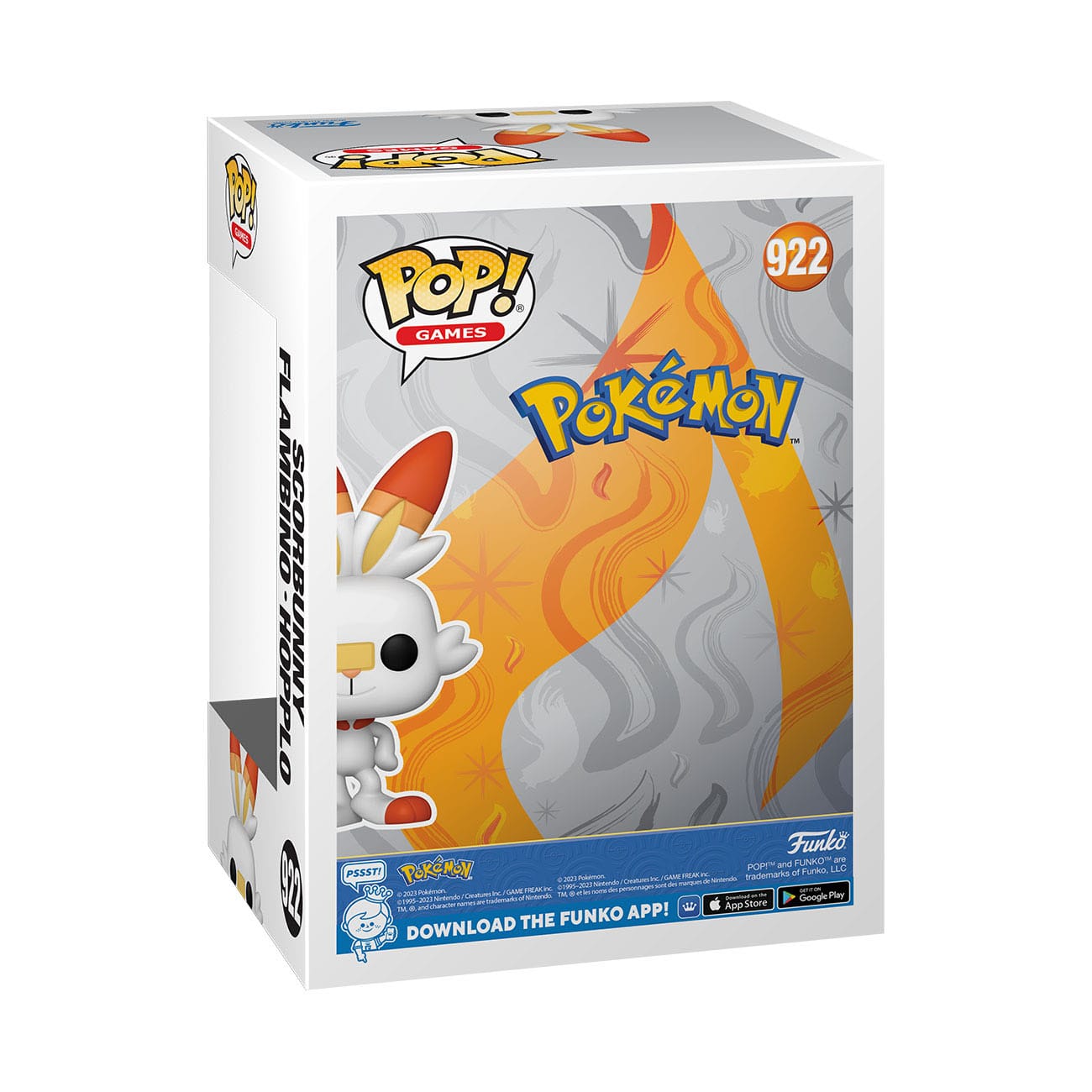 Funko POP! Games - Pokemon - Scorbunny / Flambino / Hopplo (922)