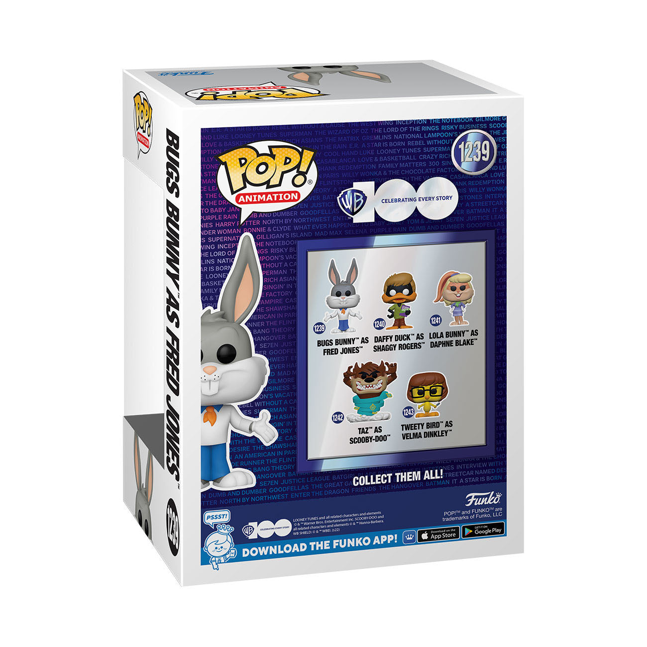 Funko POP! Animation - Looney Tunes - Bugs Bunny as Fred Jones (1239)