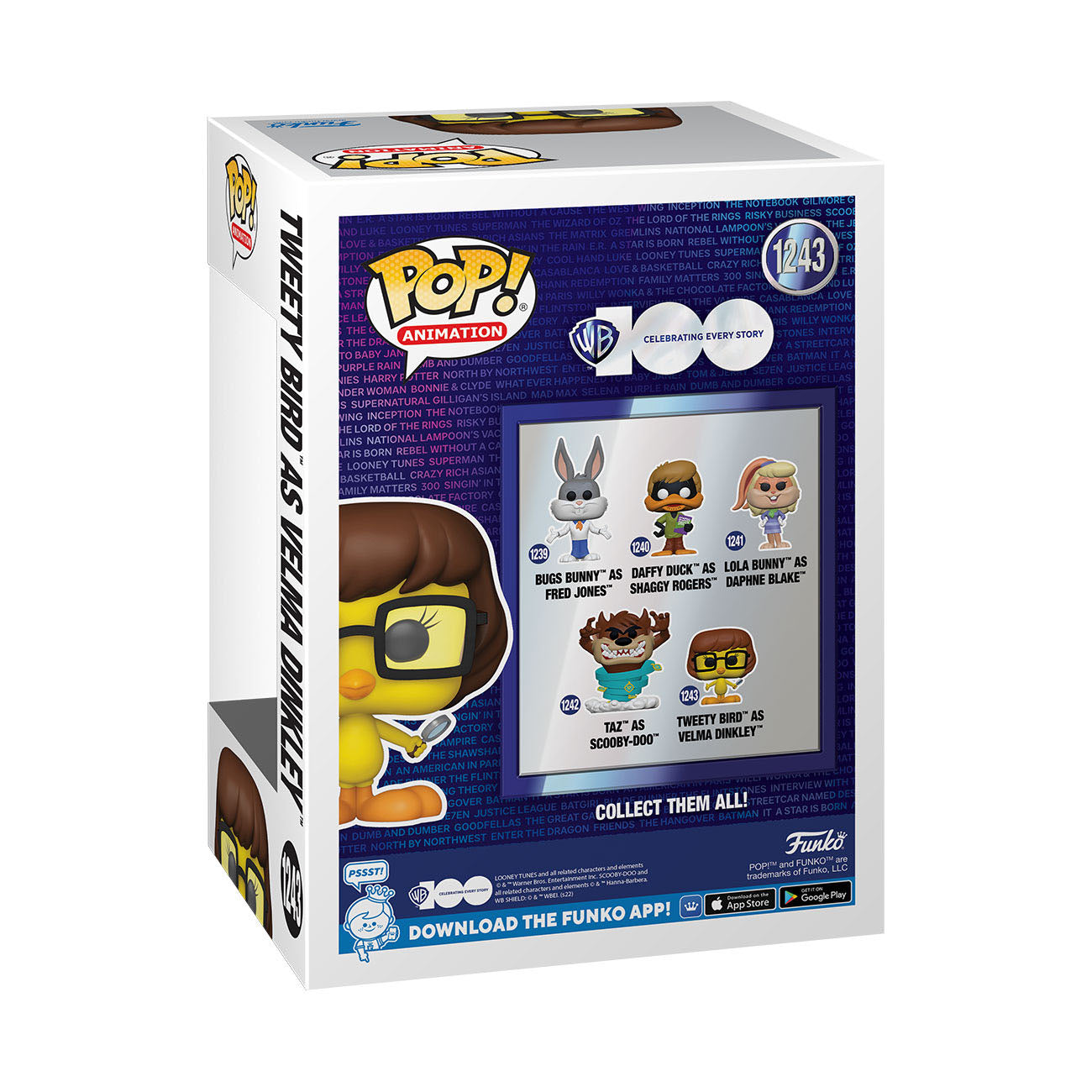 Funko POP! Animation - Looney Tunes - Tweety Bird as Velma Dinkley (1243)